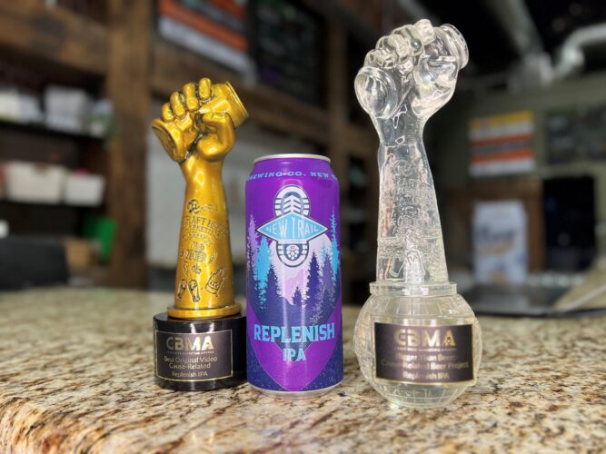New Trail honored at the 2023 Craft Beer Marketing Awards